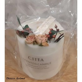 Bougie parfumée décorative