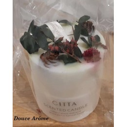 Bougie parfumée décorative