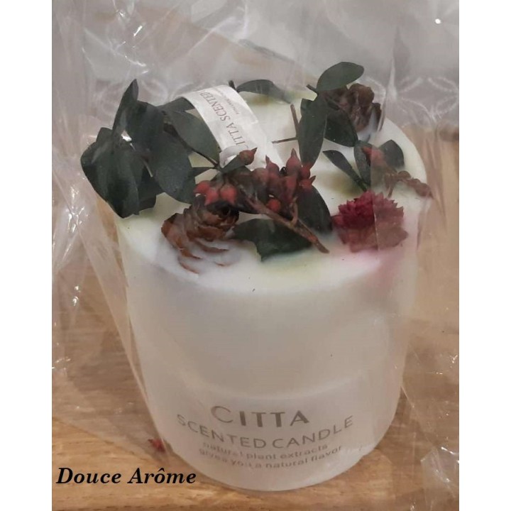 Bougie parfumée décorative