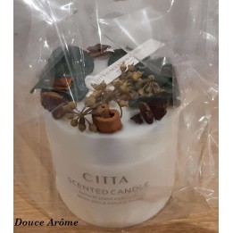 Bougie parfumée décorative