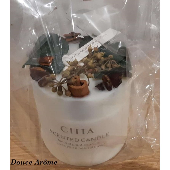 Bougie parfumée décorative