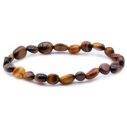Bracelet d'Oeil du tigre Doré