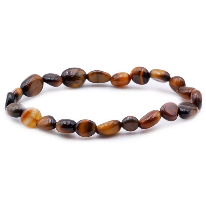 Bracelet d'Oeil du tigre Doré