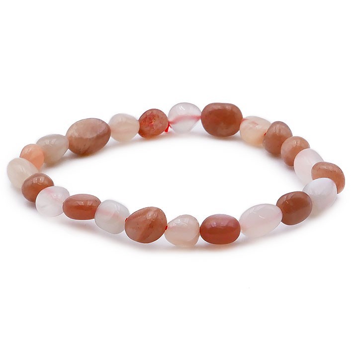 Bracelet de Pierre de Lune multicolore