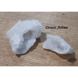Géode de Calcite Blanche