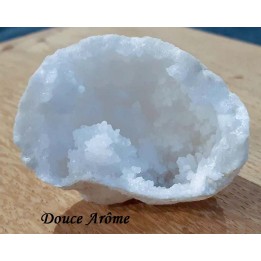 Géode de Calcite Blanche