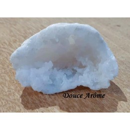 Géode de Calcite Blanche