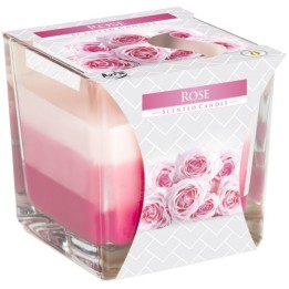 Bougie Arc-en-ciel parfumée - Rose