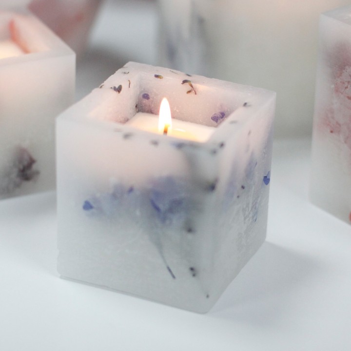 Bougie Enchantée parfumée - Lavande