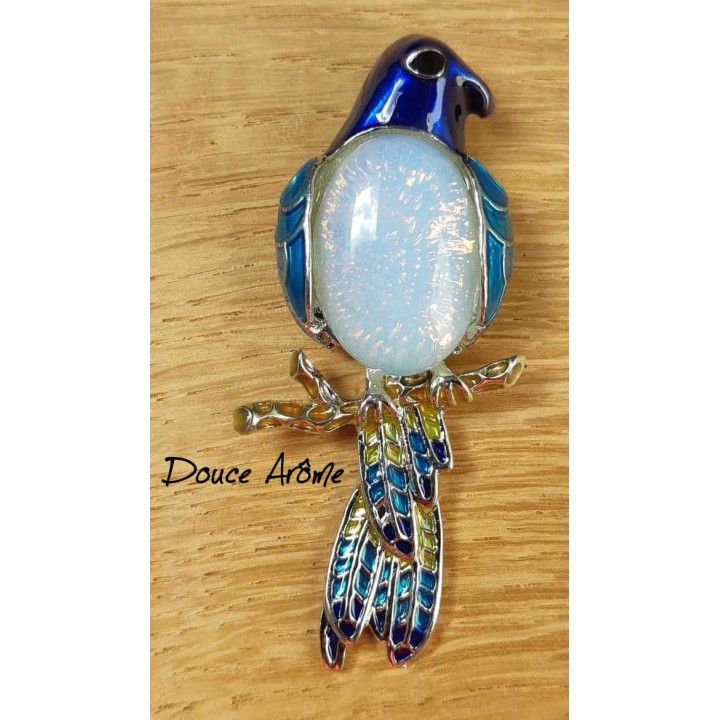Broche Perroquet en Opale