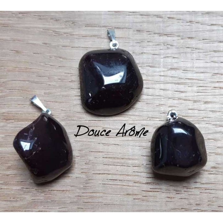 Pendentif Grenat rouge