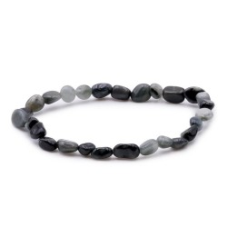 Bracelet de Pierre de Tourmaline Oeil de chat