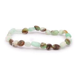 Bracelet de Pierre de Chrysoprase