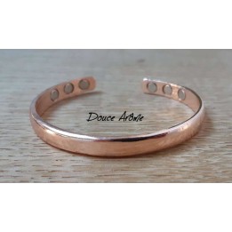 Bracelet magnétique en cuivre