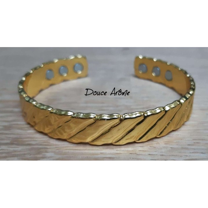 Bracelet magnétique en cuivre