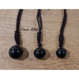 Pendentif Obsidienne Oeil Céleste