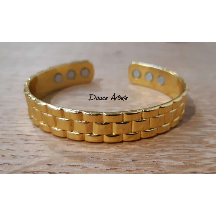 Bracelet magnétique en cuivre
