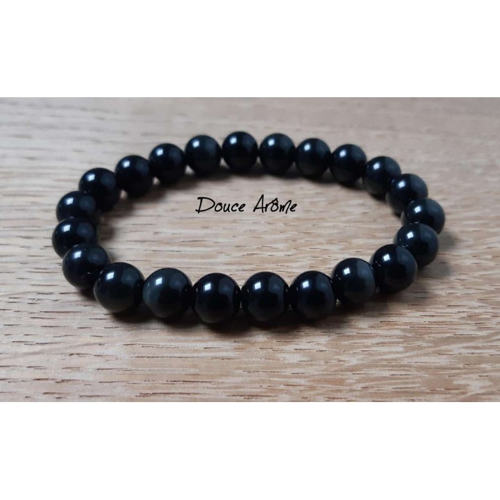 Bracelet d'Obsidienne Oeil Céleste