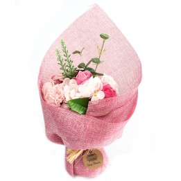 Bouquet de fleurs de savon parfumées