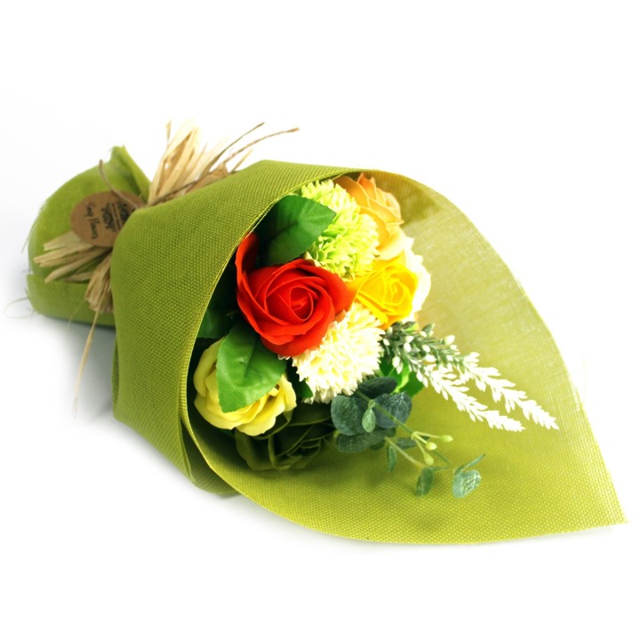Bouquet de fleurs de savon parfumées