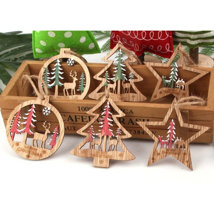 Suspensions en bois