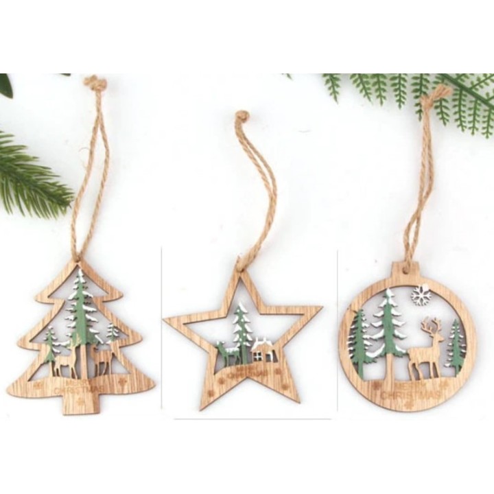 Suspensions en bois