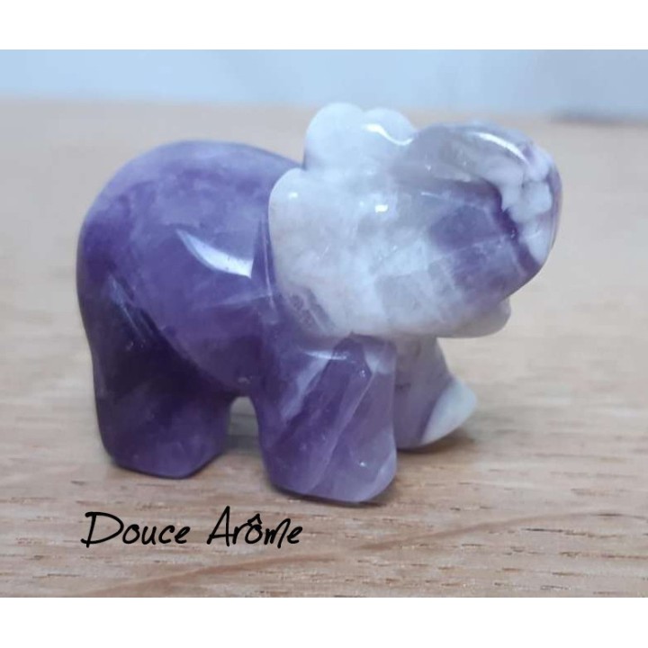 Elephant en Amethyste