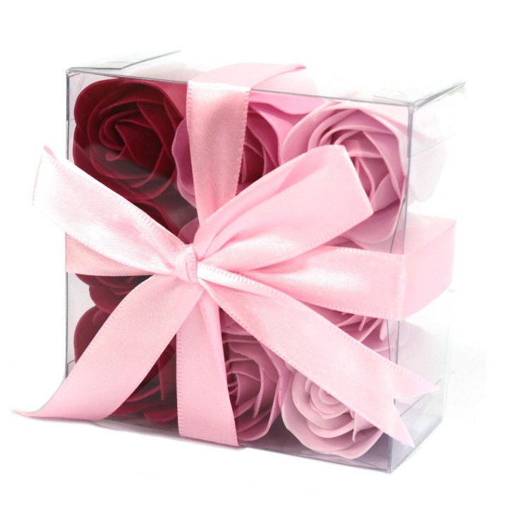 Coffret de Roses de bain -  Rose