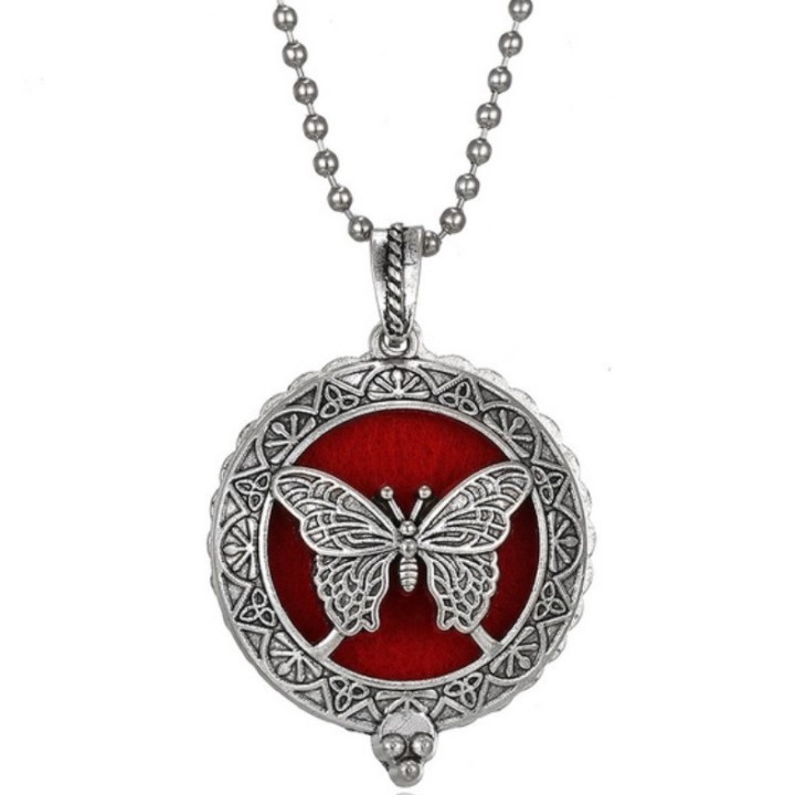 Pendentif Diffuseur d'huiles essentielles  - Papillon