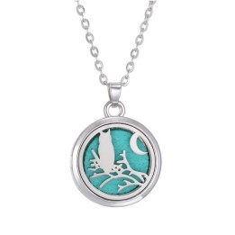 Pendentif Diffuseur d'huiles essentielles  - Chouette