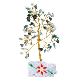 Arbre de Vie / Arbre à gemmes - Agate Mousse