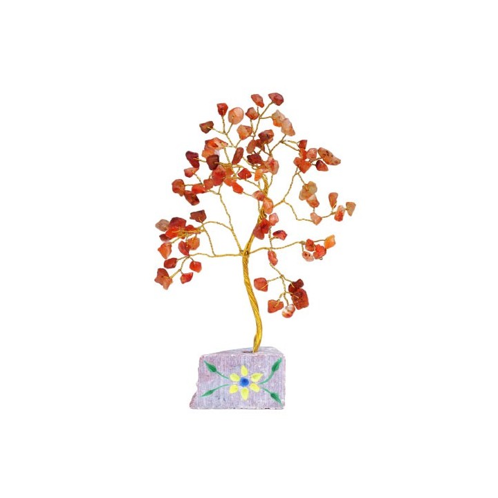 Arbre de Vie / Arbre à gemmes - Cornaline