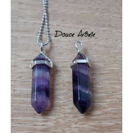Pendentif en Fluorite
