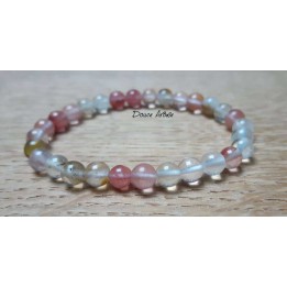 Bracelet de Tourmaline Melon d'eau