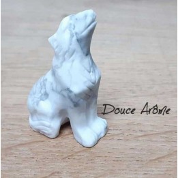 Loup en Howlite
