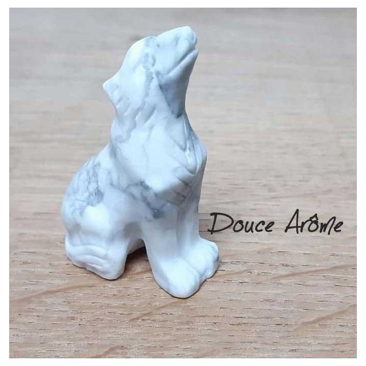 Loup en Howlite