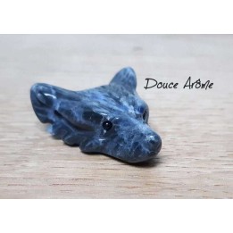Loup en Sodalite