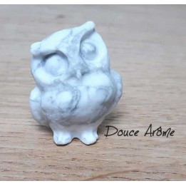 Hibou en Howlite