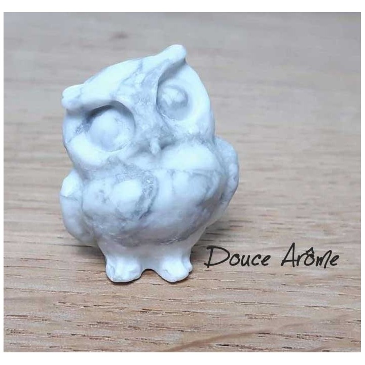 Hibou en Howlite