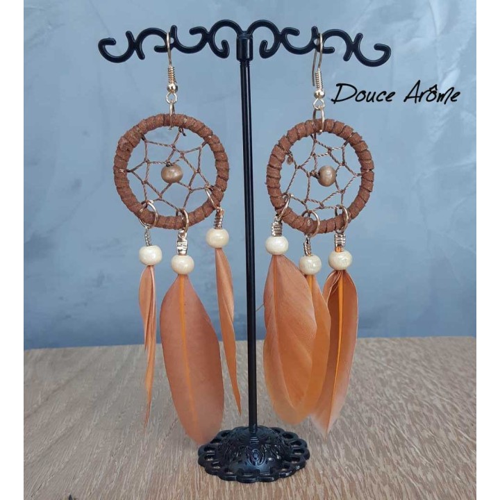 Boucles d'oreilles Attrapes-rêves