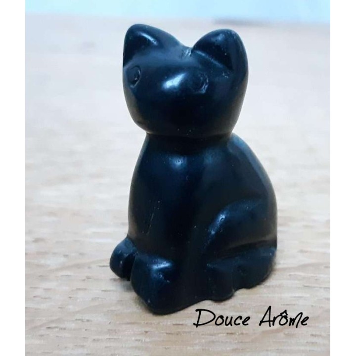 Chat en Obsidienne noire