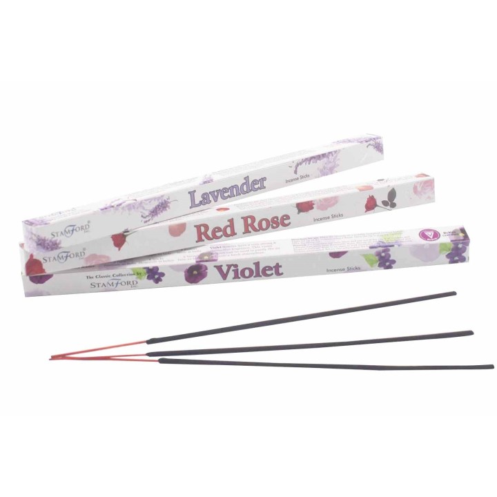 Coffret d'encens floral