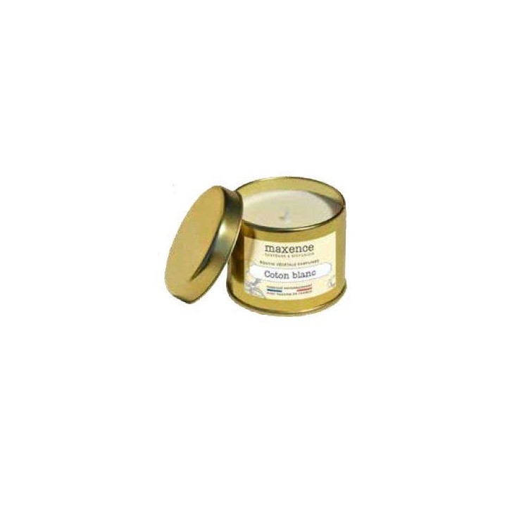 Bougie végétale parfumée - Fleur de Coton