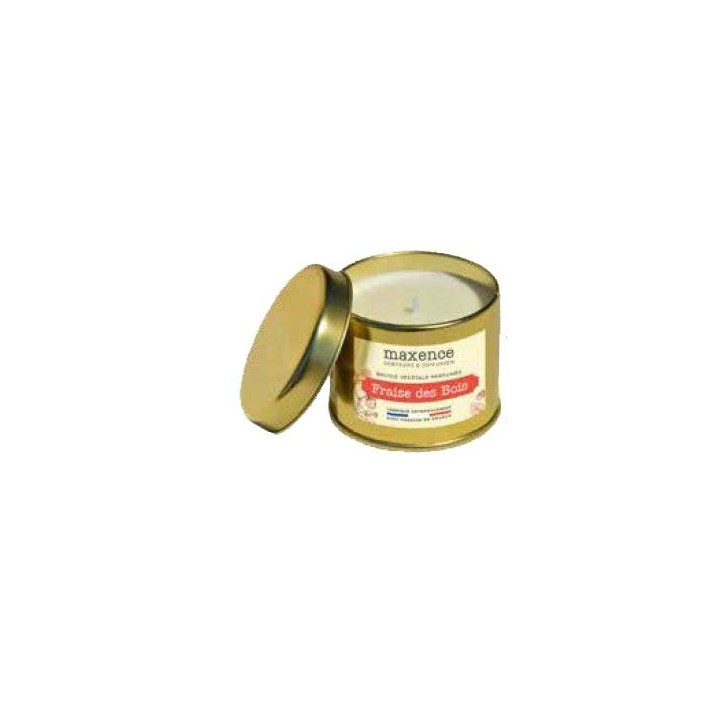 Bougie végétale parfumée - Fraise des bois