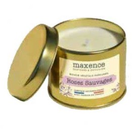 Bougie végétale parfumée - Roses sauvages