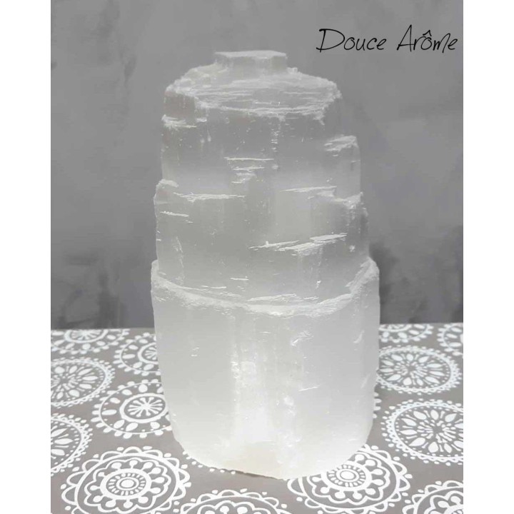 Lampe en Sélénite