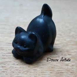 Chat en Obsidienne noire
