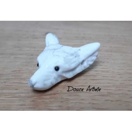 Loup en Howlite