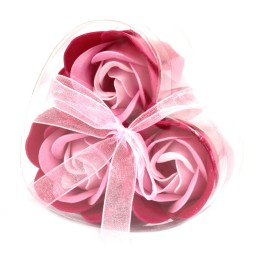 Coffret de Roses de bain - Rose