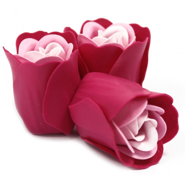 Coffret de Roses de bain - Rose
